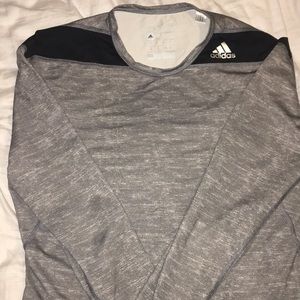 USED Adidas Techfit Compression Climalite Shirt